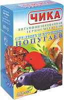 Чика Корм для средних и крупных попугаев с витаминами, 400 гр